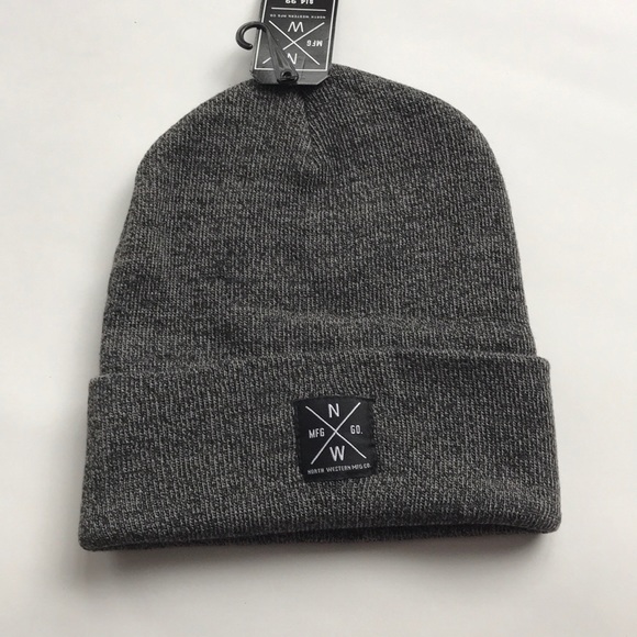 North Western Mfg Co. Other - NORTH WESTERN MFG CO GRAY BEANIE